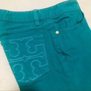 Tory Burch Women’s Cropped Slim Boot Pants size 26